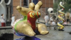 Europe fountain statues architecture cityscapes