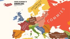 Europe Maps funny charts stereotype