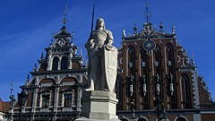 Europe statues architecture cityscapes