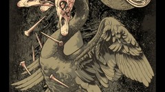 Europe Swans skulls baroness artwork John Baizley Baroness 