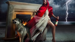 Eva Mendes Little Red