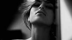 Eva Mendes monochrome brunettes
