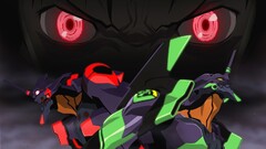 EVA Unit 01 neon genesis evangelion ikari shinji Anime red eyes