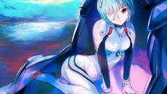 Evangelion Ayanami rei neon