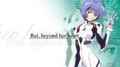 Evangelion Ayanami rei neon