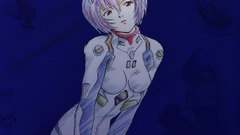 Evangelion Ayanami rei neon