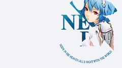 Evangelion Ayanami rei neon