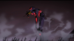 Evangelion EVAs Anime neon