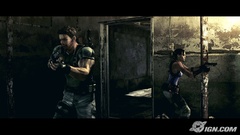 Evil Chris redfield Sheva