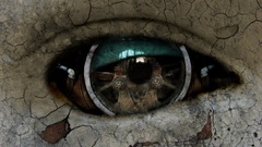 Evil Eye scary apple