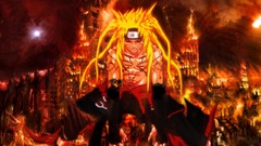 Evil Manga devil red eyes uzumaki naruto naruto shippuden 
