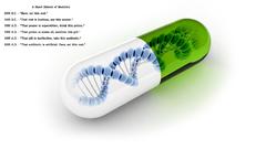 Evolution historic pills text