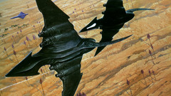 Evolution strange flying Monsters