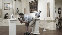 Exhibition photo artist funny