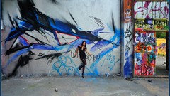 Exit streets black hair portraits Melisa