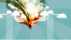 Experiment abstract collage