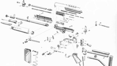 Exploded diagram Guns weapons
