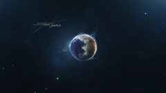 Explosion Earth Nuclear artwork