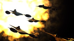 Explosion fighter star wars spaceships outer space definition