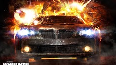 Explosions cars digital art video games Pontiac G8 The Wheelman