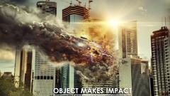 Explosions Crash buildings artwork