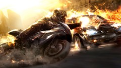 Explosions destruction cars sparks shooting motor action video 