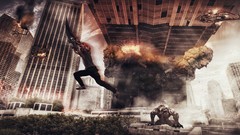 Explosions Helicopters destruction chaos video games Prototype 