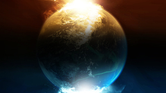 Explosions planets energy outer