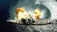 Explosions ships USS Iowa