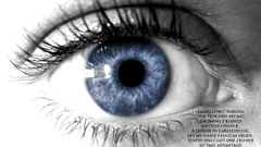 Eye blue Quotes abstract