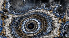 Eye storm abstract artwork