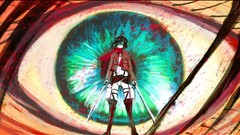 Eyes Anime anime girls mikasa ackerman shingeki no kyojin