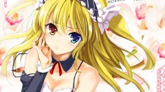 Eyes Anime Metallica blondes anime girls blue eyes boku wa 
