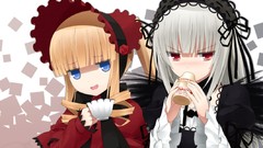Eyes Anime Shinku red eyes anime girls blue eyes rozen maiden 