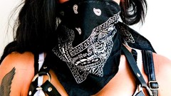 Eyes bandana baseball caps