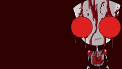 Eyes blood red eyes bloody gir Invader Zim