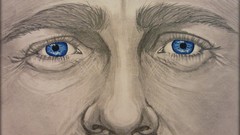 Eyes blue eyes roland artwork roland deschain Stephen King Dark 