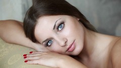 Eyes blue eyes woman