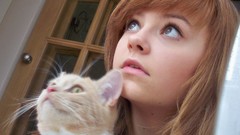 Eyes cats teen