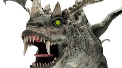 Eyes Dragons scary 3d