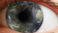 eyes Earth People digital art