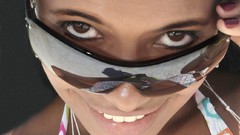 Eyes faces Latina ojos