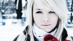 Eyes faces pale skin