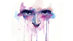Eyes Faith minimalistic Simple Background agnes cecile