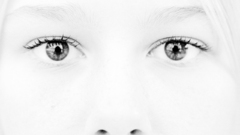 Eyes grayscale monochrome