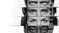 Eyes jennifer morrison grayscale