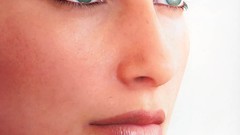 Eyes lips green eyes