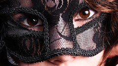 Eyes masks brown eyes brunettes domino mask