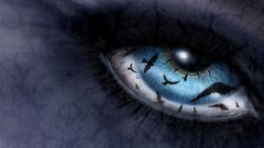 Eyes metal crows tarot