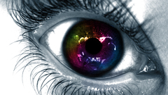 Eyes multicolor digital art